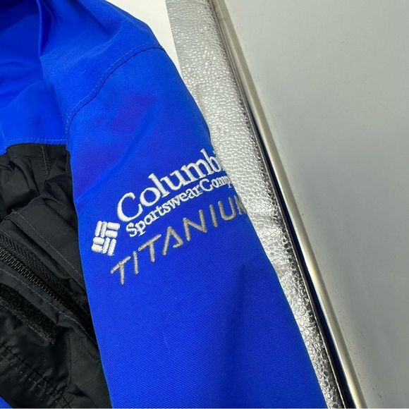 Columbia Titanium Men’s Large Ski Snowboard Jacket Omni-Tech Weatherproof Winter - Picture 5 of 11